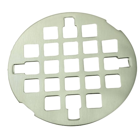 Westbrass Casper Snap-in Shower Strainer in Satin Nickel D318-07